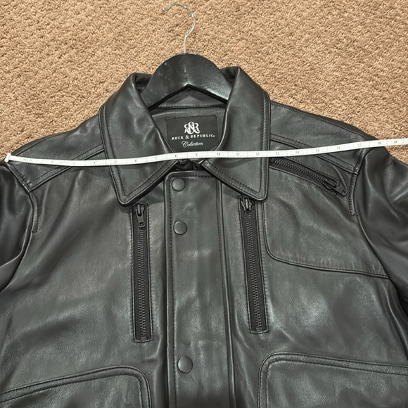Rock & Republic Leather Jacket - Picture 4 of 5